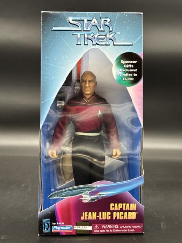 Playmates Star Trek Next Generation Captain Jean-Luc Picard, 1997 - NEW