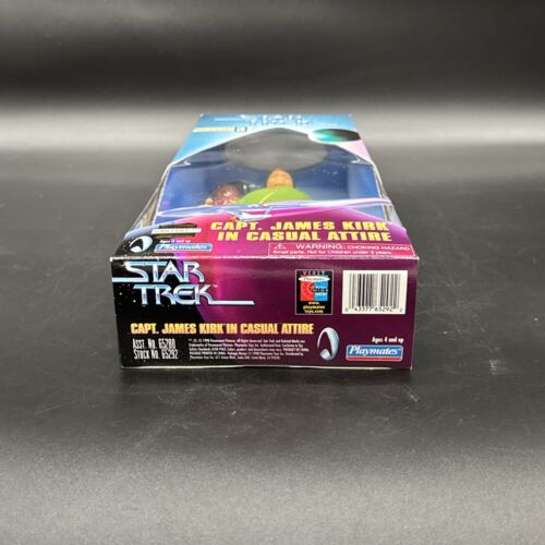 Playmates Toys Star Trek Captain James Kirk In Casual Attire 9"