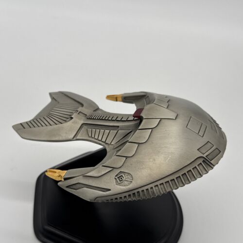 1992 STAR TREK Ferengi Marauder by The Franklin Mint - Pewter