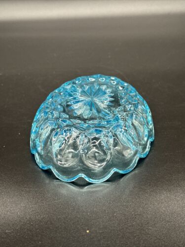 VIntage Hocking Light Blue Fairfield Pattern Divided oval Relish Tray