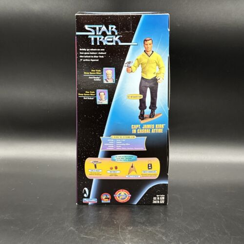 Playmates Toys Star Trek Captain James Kirk In Casual Attire 9"