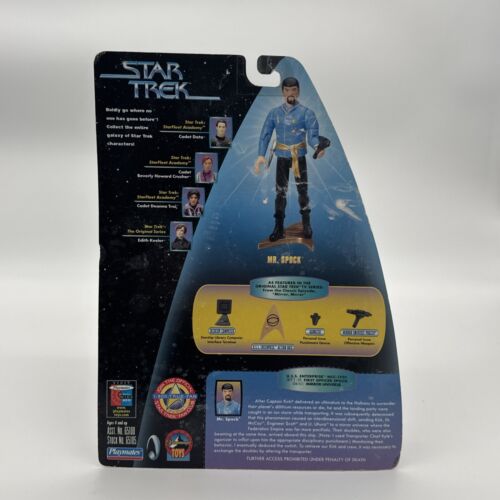 Mirror Spock 1997 Star Trek Mr. Spock Mirror Mirror Figure New Playmates NIB