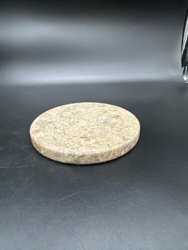 Stone Serving Set, Includes Small Plate, Salt And pepper Shaker & Two Containers