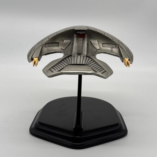 1992 STAR TREK Ferengi Marauder by The Franklin Mint - Pewter