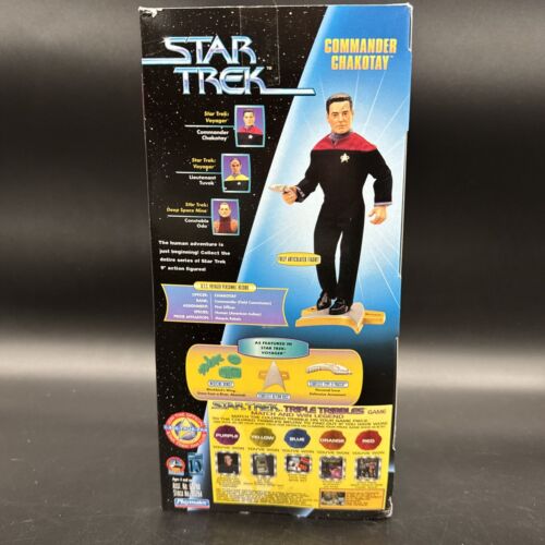 Playmates Toys Star Trek Voyager Warp Factor Series 1 Commander Chakotay Action