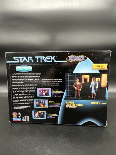 Brand New - Star Trek Holodeck Series Captain Jean-Luc Picard & Guinan