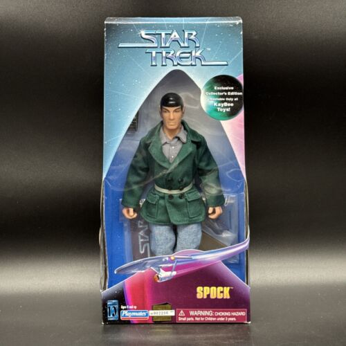 VINTAGE 1997 STAR TREK 9" COLLECTOR SERIES SPOCK FIGURE KAYBEE TOYS NEW IN BOX