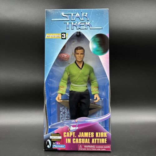 Playmates Toys Star Trek Captain James Kirk In Casual Attire 9"