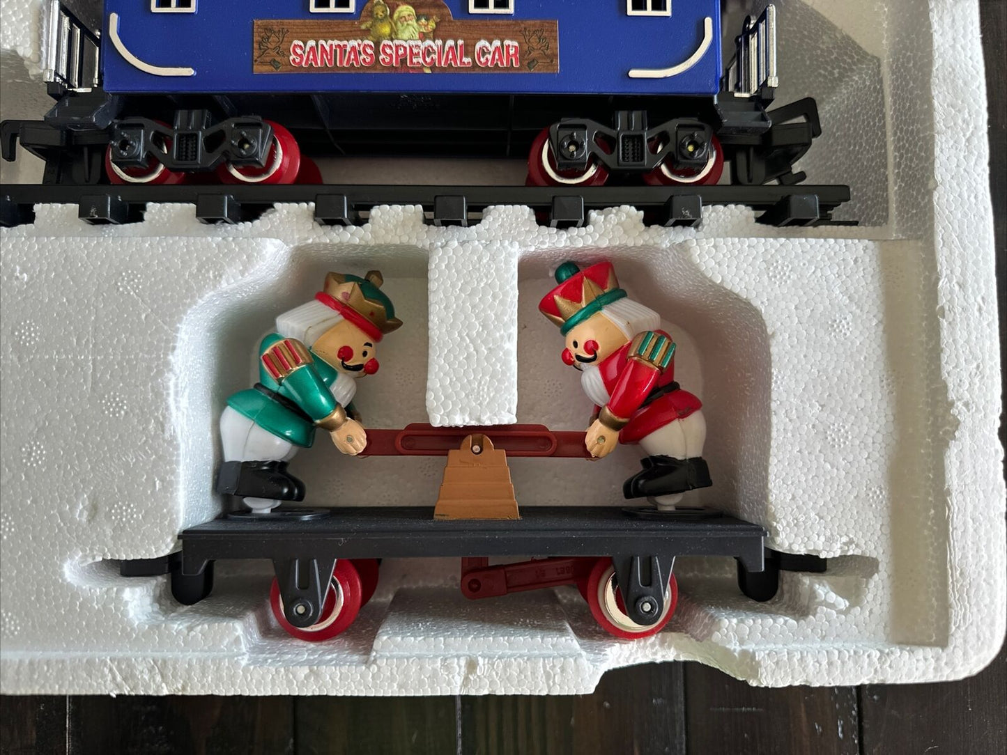 Holiday Nutcracker Express Train Set - 1997- Working Lights & Sounds