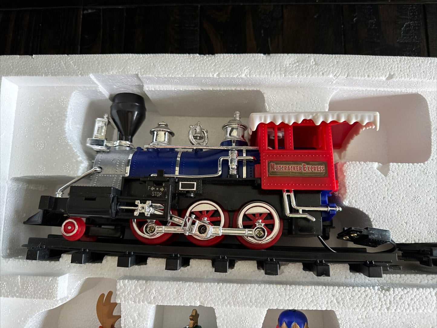 Holiday Nutcracker Express Train Set - 1997- Working Lights & Sounds