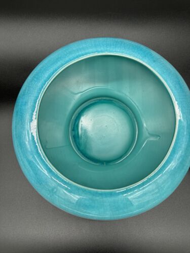 Blue Ceramic Mediterranean Spice Jar Bowl