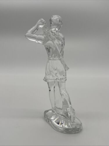 Waterford Crystal Lady Golfer Paperweight