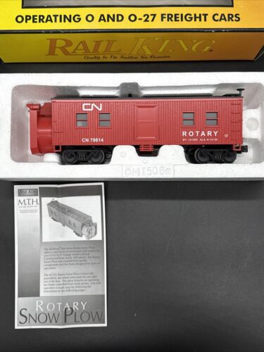 MTH 30-7922 Canadian National Rotary Snow Plow