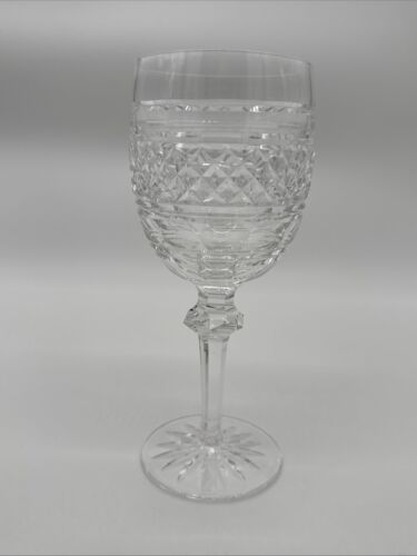 Waterford Castletown Hand Cut Crystal Wone Goblets, [Set Of Four]