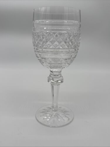 Waterford Castletown Hand Cut Crystal Wone Goblets, [Set Of Four]