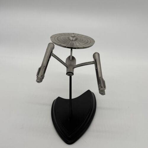 Franklin Mint Vintage Pewter Star Trek Starship Enterprise