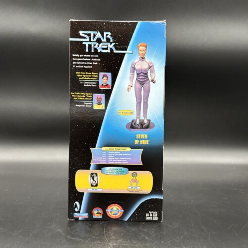 STAR TREK VOYAGER Warp Factor Series 4 SEVEN OF NINE 9" Action Figure Playmates