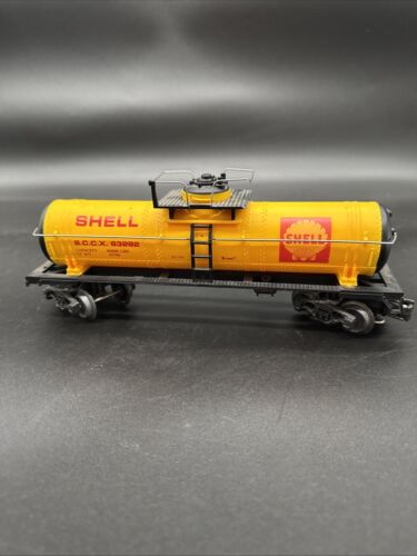 Tanker Car 63282 Shell 0-Scale K-Line Yellow