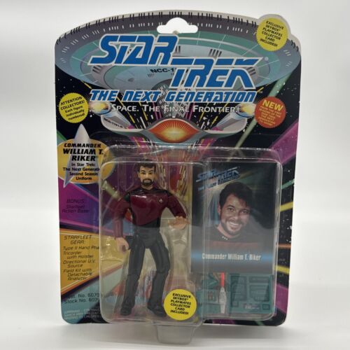 Star Trek The Next Generation Commander William Riker Figure Playmates