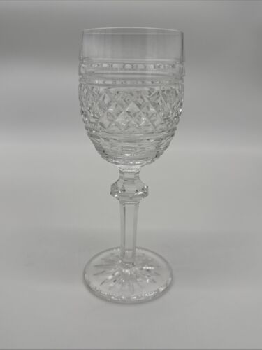 SET 4 of WATERFORD STEMWARE CRYSTAL Castletown White Wine Glasses Goblets 7"