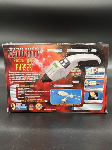 Star Trek INSURRECTION Starfleet Type II PHASER Playmates COSPLAY New