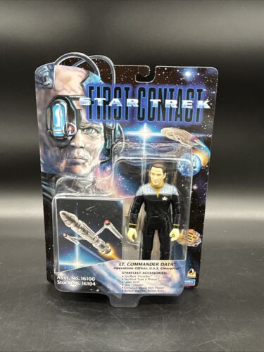 Playmates Star Trek First Contact Lt. Commander Data 1996 Action Figure