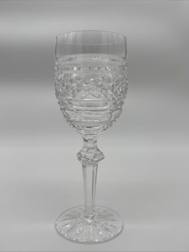 SET 4 of WATERFORD STEMWARE CRYSTAL Castletown White Wine Glasses Goblets 7"