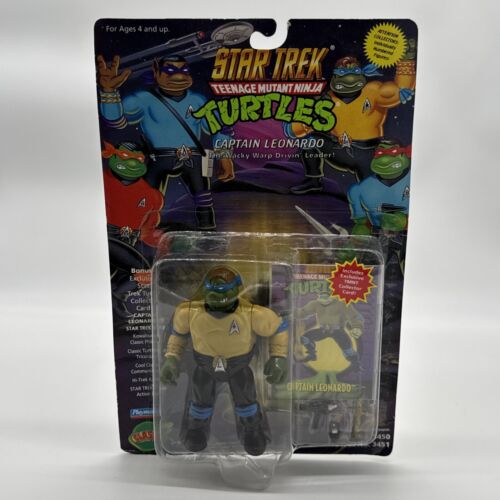 Teenage Mutant Ninja Turtles Star Trek Edition Vintage Full Set NEW