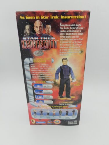 Star Trek Insurrection Movie Series 9-inch Playmates Doll Figure Commander Data