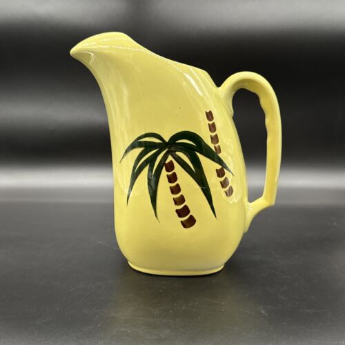 Tahiti 'Palm' Pitcher by Continental Kilns - 64 Oz Pitcher Excellent Condition