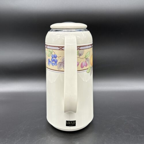 Mikasa Garden Harvest Intaglio Thermos Carafe W Lid