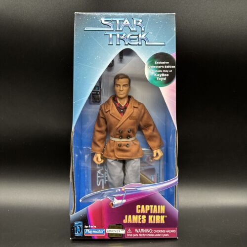 Star Trek Cpt James Kirk From “City On The Edge Of Forever” 9” Action Figure