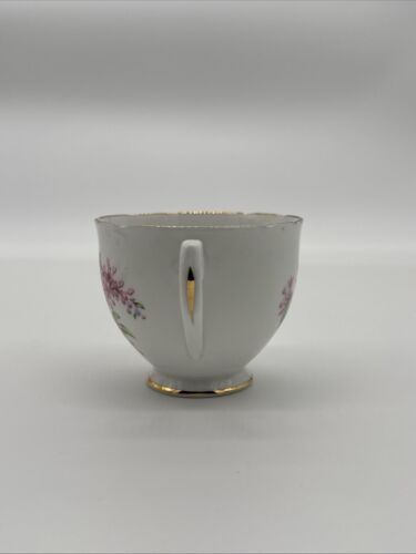 Stanley Teacup and Saucer | Pink Floral | English Fine Bone China