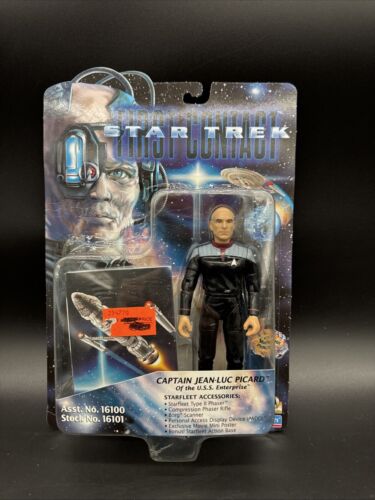 Star Trek First Contact Captain Jean-Luc Picard Playmates Toys Vintage 1996