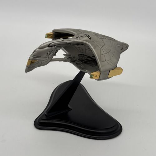 1992 Franklin Mint Star Trek The Next Generation Romulan War Bird Starship Model