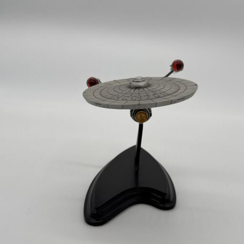 Franklin Mint Vintage Pewter Star Trek Starship Enterprise