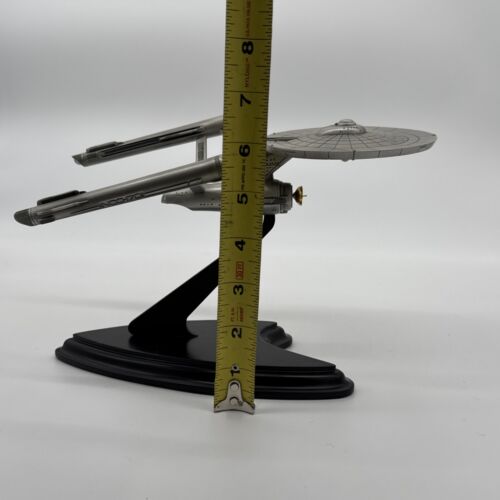 Franklin Mint Vintage Pewter Star Trek Starship Enterprise