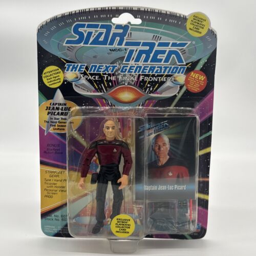 Star Trek Next Generation Captain Jean-Luc Picard Action Figure Playmates 1993