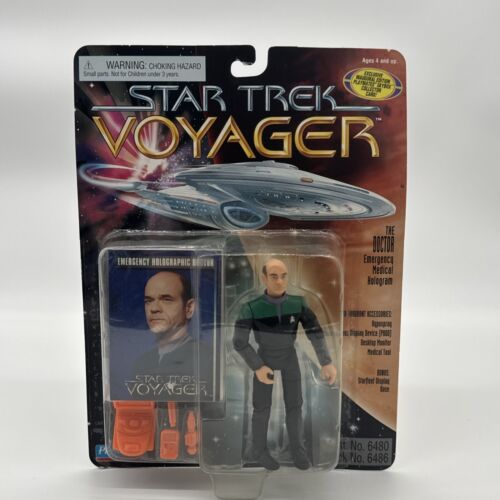 Star Trek Voyager The Doctor Emergency Medical Hologram MOC 1995 Playmates 6486