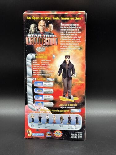 Star Trek Insurrection COUNSELOR DEANNA TROI 9 in Action Figure 1998 Playmates!!