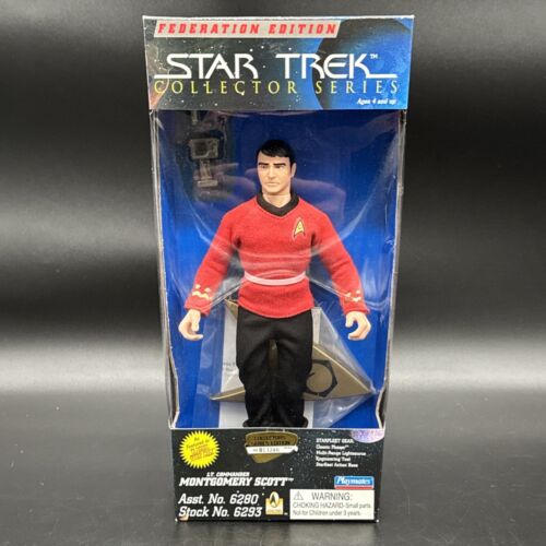 Playmates Toys Star Trek Lt. Commander Montgomery Scott Action Figure - NEW