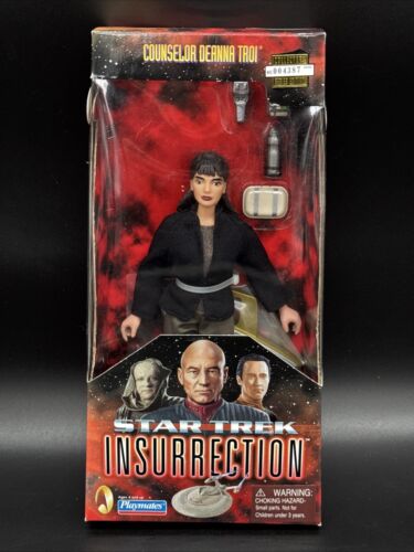 Star Trek Insurrection COUNSELOR DEANNA TROI 9 in Action Figure 1998 Playmates!!