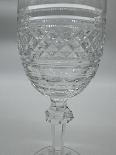 Waterford Castletown Hand Cut Crystal Wone Goblets, [Set Of Four]