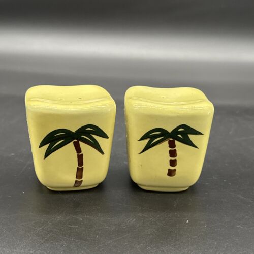 Tahiti Continental Kilns Vintage Salt & Pepper Shakers