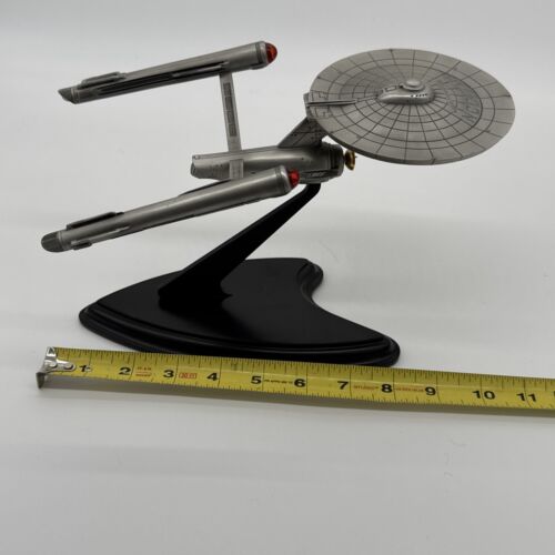 Franklin Mint Vintage Pewter Star Trek Starship Enterprise