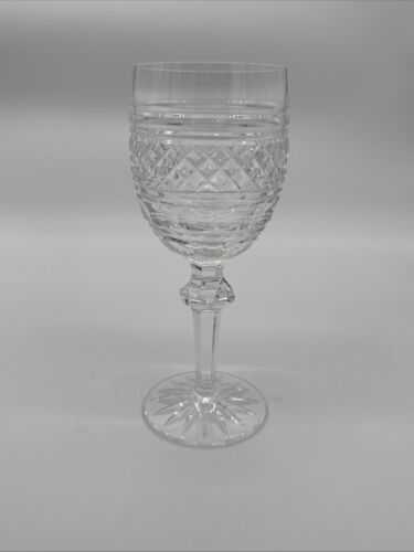 Waterford Castletown Hand Cut Crystal Wone Goblets, [Set Of Four]