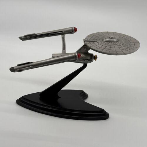 Franklin Mint Vintage Pewter Star Trek Starship Enterprise