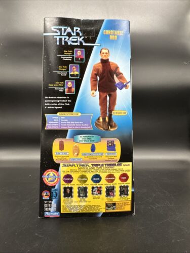 Star Trek 9" DS9 Constable ODO Playmates Figure Doll Tribbles Box Version NIB