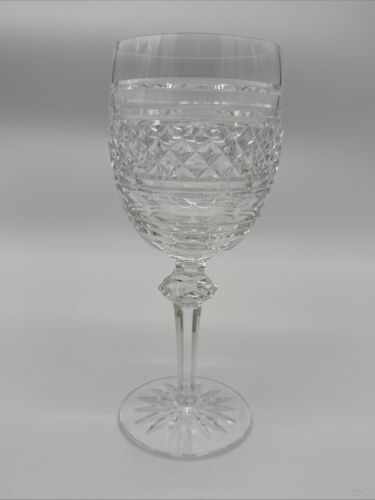 Waterford Castletown Hand Cut Crystal Wone Goblets, [Set Of Four]