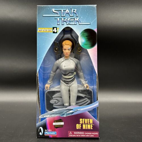 STAR TREK VOYAGER Warp Factor Series 4 SEVEN OF NINE 9" Action Figure Playmates